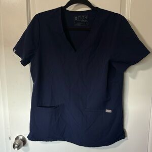 Figs Casma scrub top